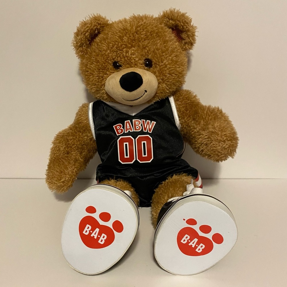 Build a Bear basketball bear